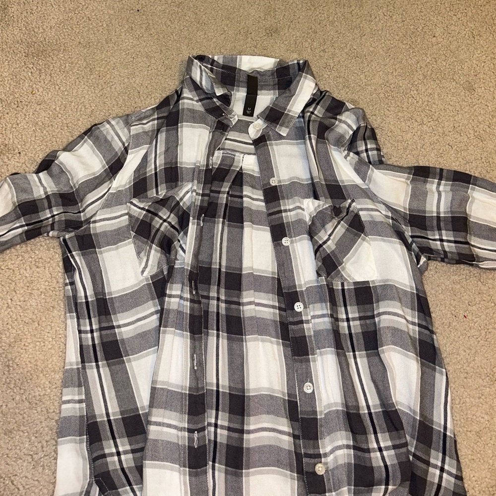 Black and White Flannel